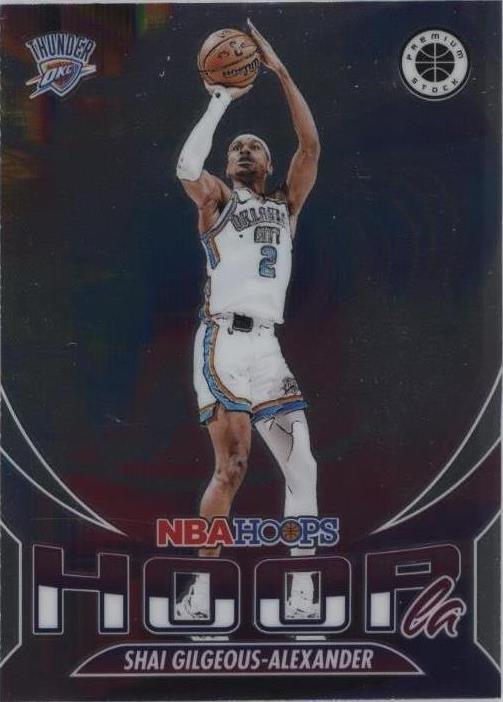 2023-24 Panini Nba Hoops Premium Stock - Shai Gilgeous-Alexander #4 - 1 of 2