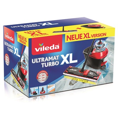 Set di mocio rotante VILEDA ULTRAMAT TURBO XL 42cm | eBay
