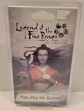 Legend of the Five Rings The Card Game Fate Has No Secrets Dynasty Pack NEW