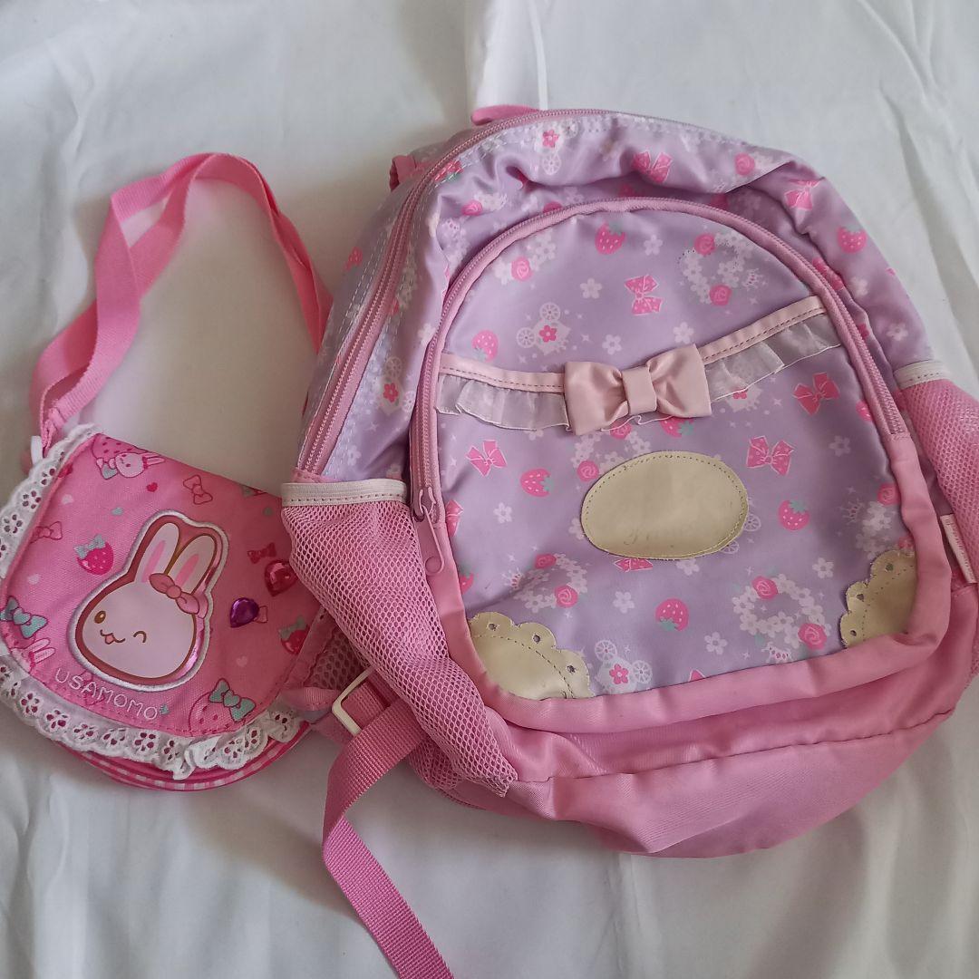 🌸Mother Garden Wild Strawberry Backpack Shoulder Bag🌸JAPAN