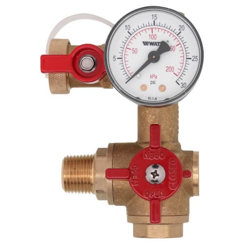 Watts 0386466 RBFF 1/2" Brass Expansion Tank Valve 125 PSI 250¬∞F Connection