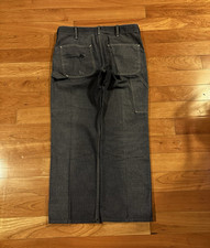 Vintage 60s Sears PERMA-PREST Carpenter Denim Jeans Men's 34 x 30