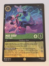 Max Goof - Chart Topper #77 Prices | Lorcana Fabled | Lorcana Cards Max Goof - Chart Topper #77 Prices | Lorcana Fabled | Lorcana Cards