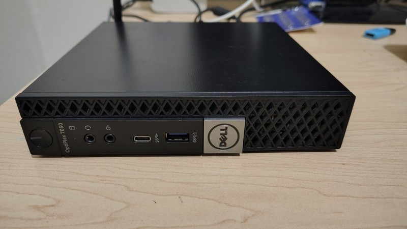Dell Optiplex 7050 USFF Mini PC, i5-7500T, 8GB RAM, 512GB SSD, Win10 Pro