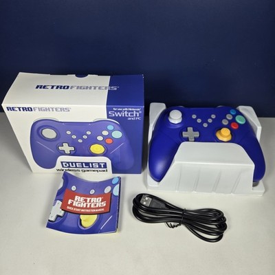 Retro Fighters Duelist Wireless Controller Purple Nintendo Switch PC OpenBox
