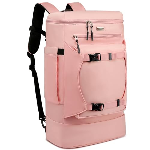 40L Extra Large Hiking Backpack for Women & Men in Light Pink-image