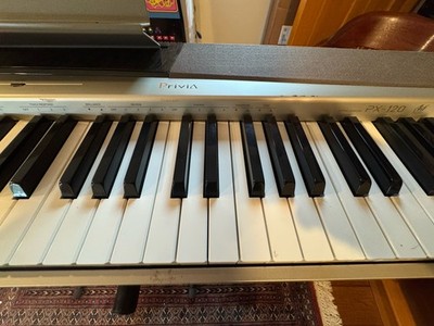 Casio Privia PX-120 digital piano 88 weighted keys, power plug