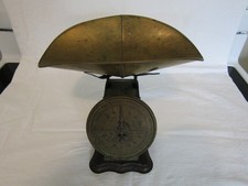 ANTIQUE  WRIGLEY'S  SPEARMINT PEPSIN GUM COUNTER TOP CANDY SCALE 1906