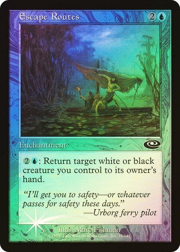 Planeshift  MTG FOIL  Escape Routes   Magic