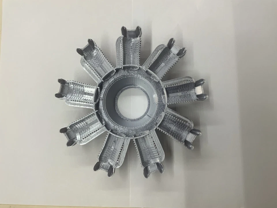 7-Zylinder Sternmotor Attrappe Lite - Bild 3 von 4