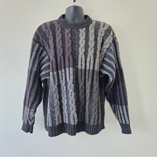 Vintage Gaeltarra Sweater size XLHand Loomed Irish Fisherman 100 Pure New Wool