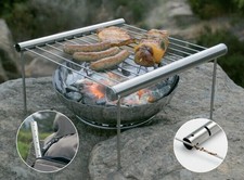 Grilliput Camp Grill GRL42001 Durable stainless construction. Folds down and fit