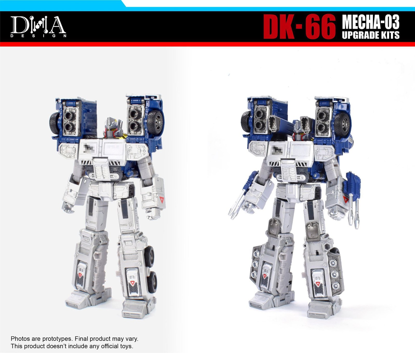 DNA Design DK-66 Upgrade Kit for Mecha-03 (Optimus Prime Type MFS-3) US SELLER