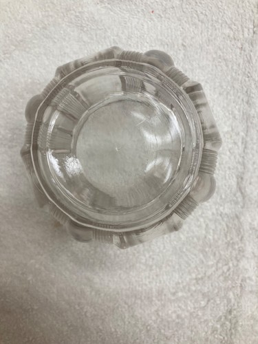 vintage JAJ Pyrex Clear Glass Jelly Mould - Afbeelding 10 van 11