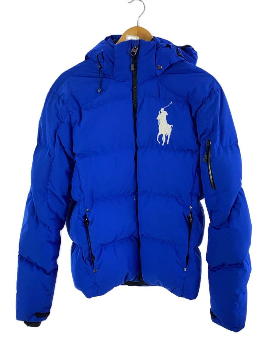 PIUMINO RALPH LAUREN BIG PONY S POLIESTERE BLU TINTA UNITA