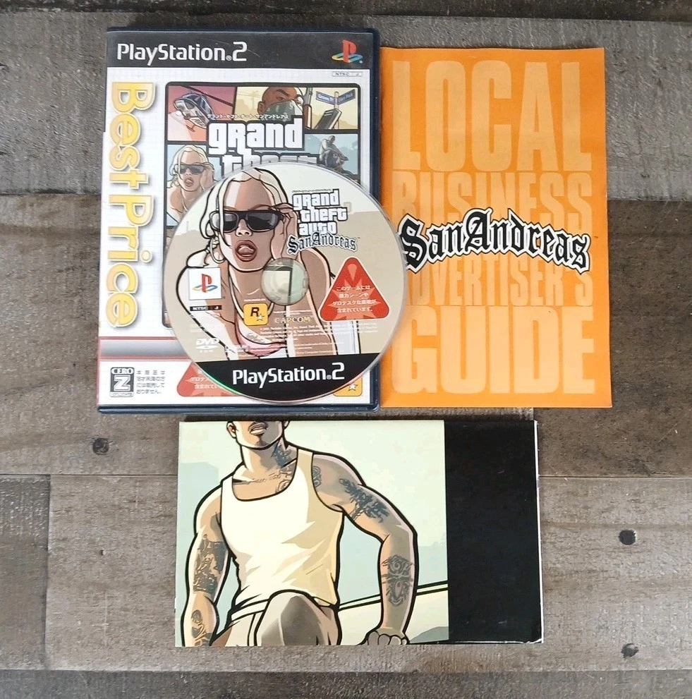 Grand Theft Auto: San Andreas NTSC-J (Japan) Video Games for sale