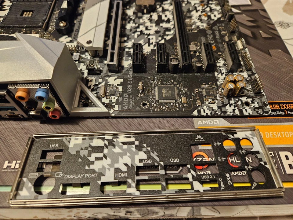 Asrock b450 steel legend scheda madre ATX Am4 2xM.2 - Immagine 4 di 4