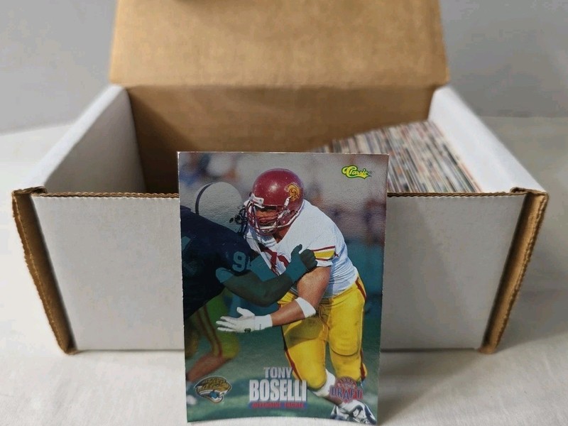 1995 Classic Football Draft Picks Silver Parallels Lot Of 128 Cards