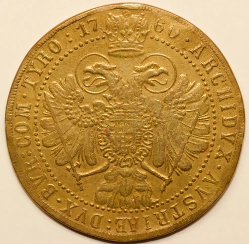 1760 AUSTRIA MARIA THERESIA Common Token.  #0142 - Picture 2 of 2