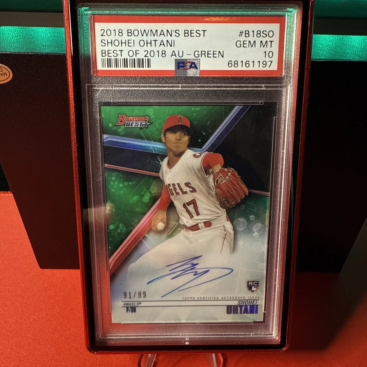 2018 Bowman's Best - Shohei Ohtani #B18-SO for sale | eBay