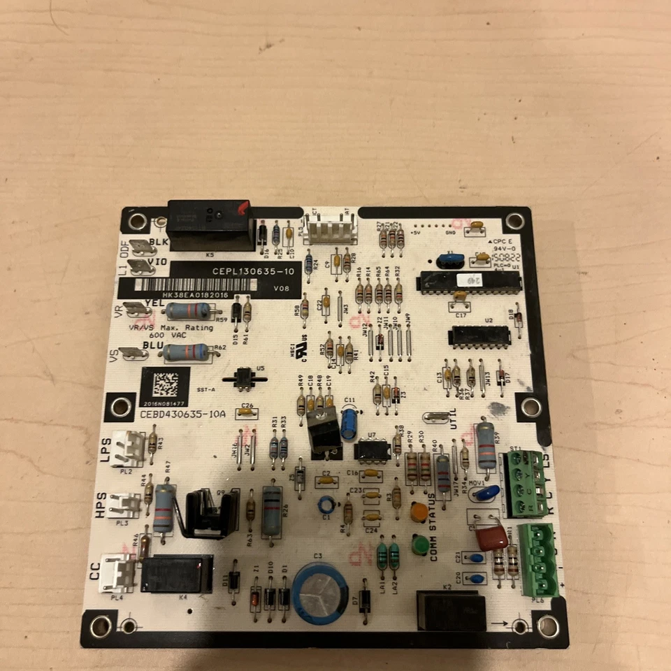 Carrier HK38EA018 ICP Defrost Control CEPL130635-10 CEBD430635-10A Works Tested - Image 2 of 3