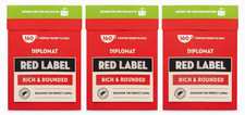 Diplomat Red Label Tea Bags 160 x3 Rich Rounded Everyday Black Tea 480 Bags 0.10 per strip
