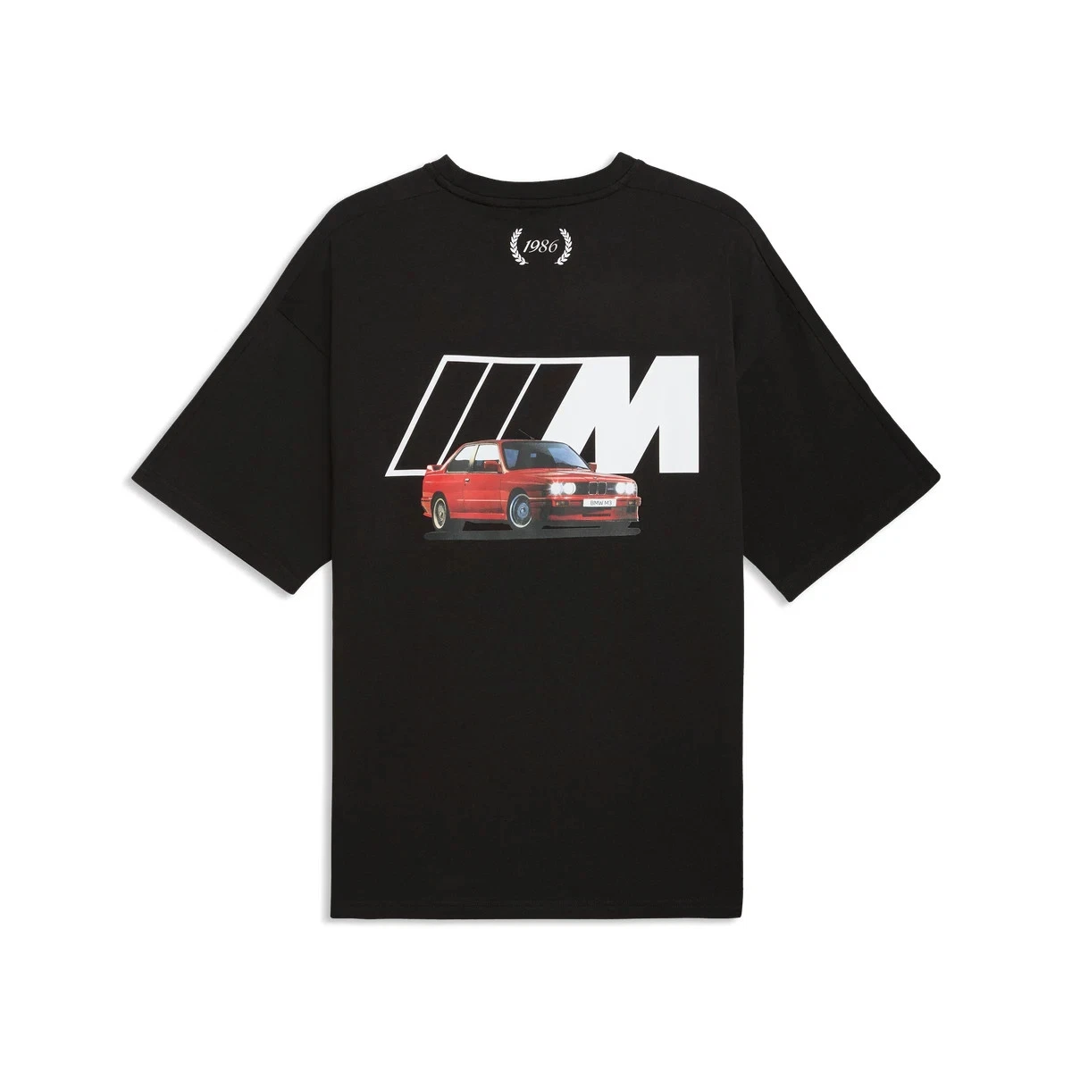 NEW BMW PUMA M3 GRAPHIC T-SHIRT IN BLACK - E30 M3 - MEDIUM - 80145B87099