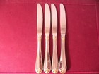 Set Of 4 Knives Gorham Golden Legacy Stainless Sleet dinner knife 9 1/8"