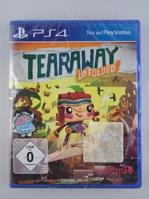 PS4 Tearaway Unfolded Sony Playstation PS 4 SEALED