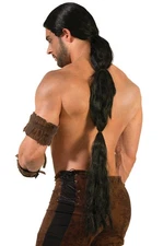 Game of Thrones Drogo Dothraki Warrior Costume Wig (Black)