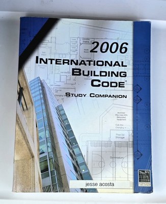 2006 International Building Code Study Companion - ICC IBC - Self Study Guide