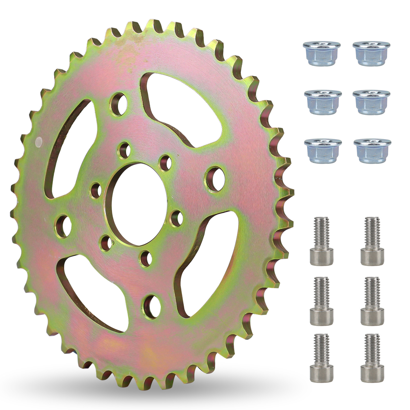 JMCHstore 40T High Speed Rear Chain 6 Hole Sprocket # 40 41 420 for Coleman CT10