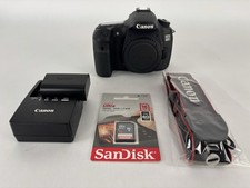 Canon EOS 60D 18MP DSLR Body, Battery, Charger, Strap SD Card