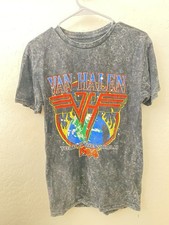 Van Halen 1984 Tour Medium Vintage Graphic T-Shirt Acid Wash Rock Band Tee