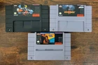 SNES Game Lot Killer Instinct Mortal Kombat II Rival Turf Tested Works