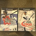 Acclaim Sports All-Star Baseball 2003 with manual & 2K Sports MLB 2K6 GameCube