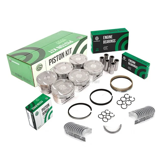 Juego completo de juntas pistones rodamientos aptos para 98-02 Honda Accord/97-99 Acura C J30A1 Foto 3 de 4