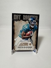 2012 Score - Hot Rookies Justin Blackmon #4 (RC)