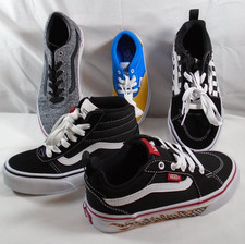 NWOB Unisex Youth Vans Skate Shoes Slip-on/Lace Up assorted sizes/styles