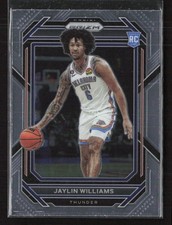 2022-23 Panini Prizm #247 Jaylin Williams Oklahoma City Thunder (JT)