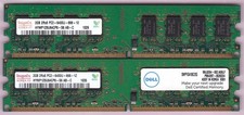 4GB 2x2GB PC2-6400 DDR2-800 HYNIX HYMP125U64CP8-S6 AB-C Dell SNPYG410C/2G KIT