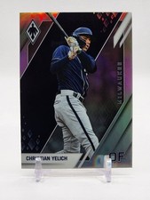 2022 Panini Chronicles Phoenix CHRISTIAN YELICH Holo BREWERS #24