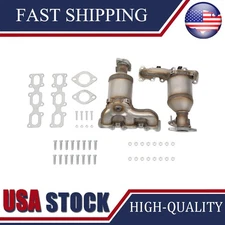 2x Catalytic Converter Fit For 2013-2015 Ford Explorer Front Left and Right New