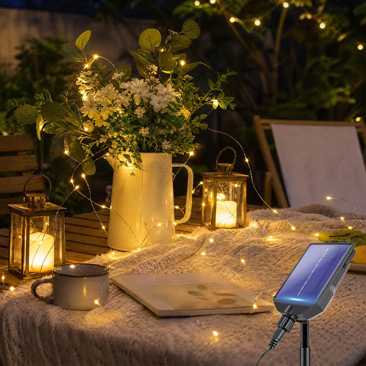 Wasserfeste Solar Lichterketten zur jahreszeitlichen Dekoration online kaufen