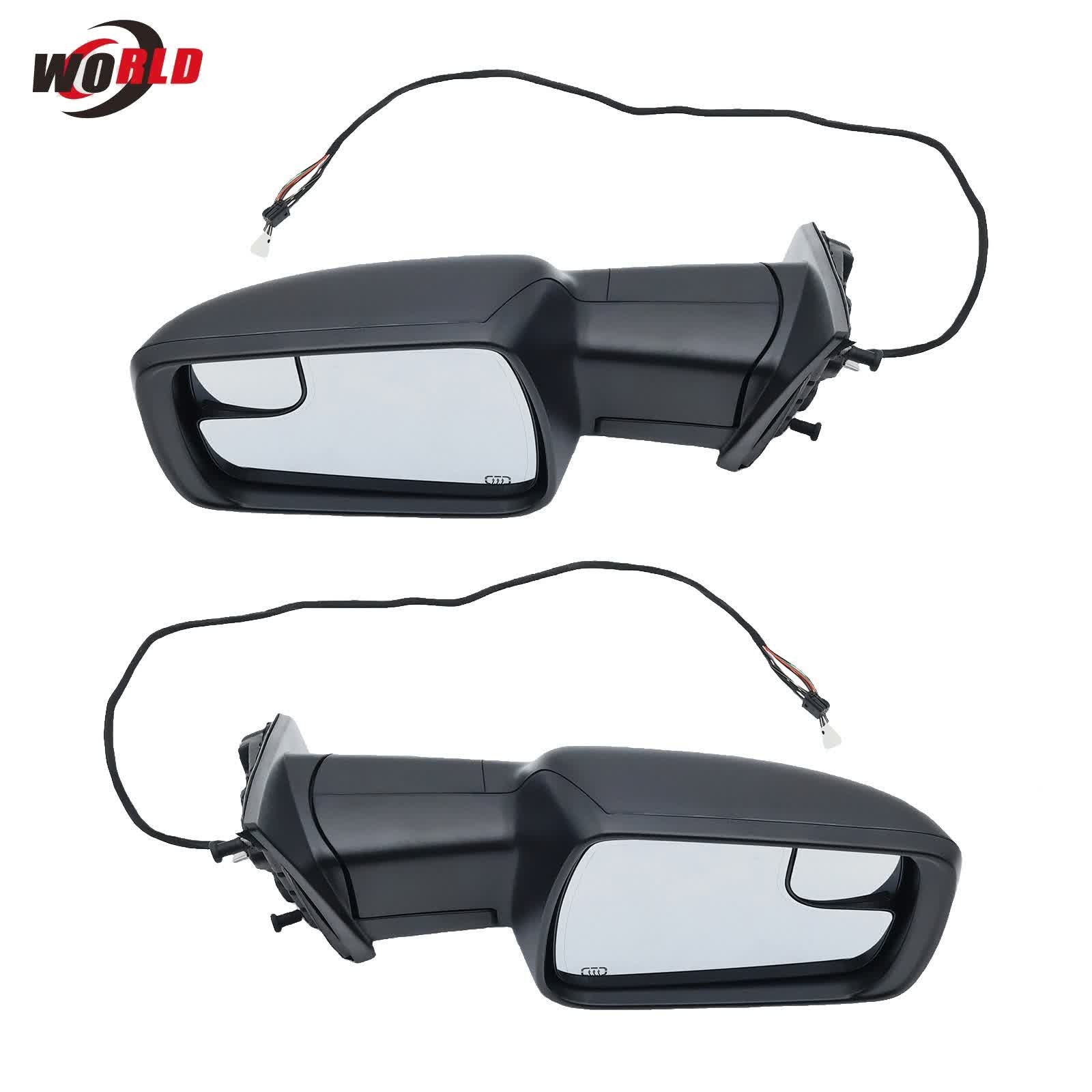 1 Pair Left & Right Side For 2019-2024 Ram 1500 Mirrors w/Heated Turn Signal thumbnail 2