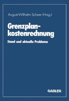 August-Wilhelm Scheer | Grenzplankostenrechnung | Taschenbuch | Deutsch (1988)
