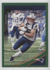 2018 Panini Donruss Press Proof Green Chris Hogan #70 0x1
