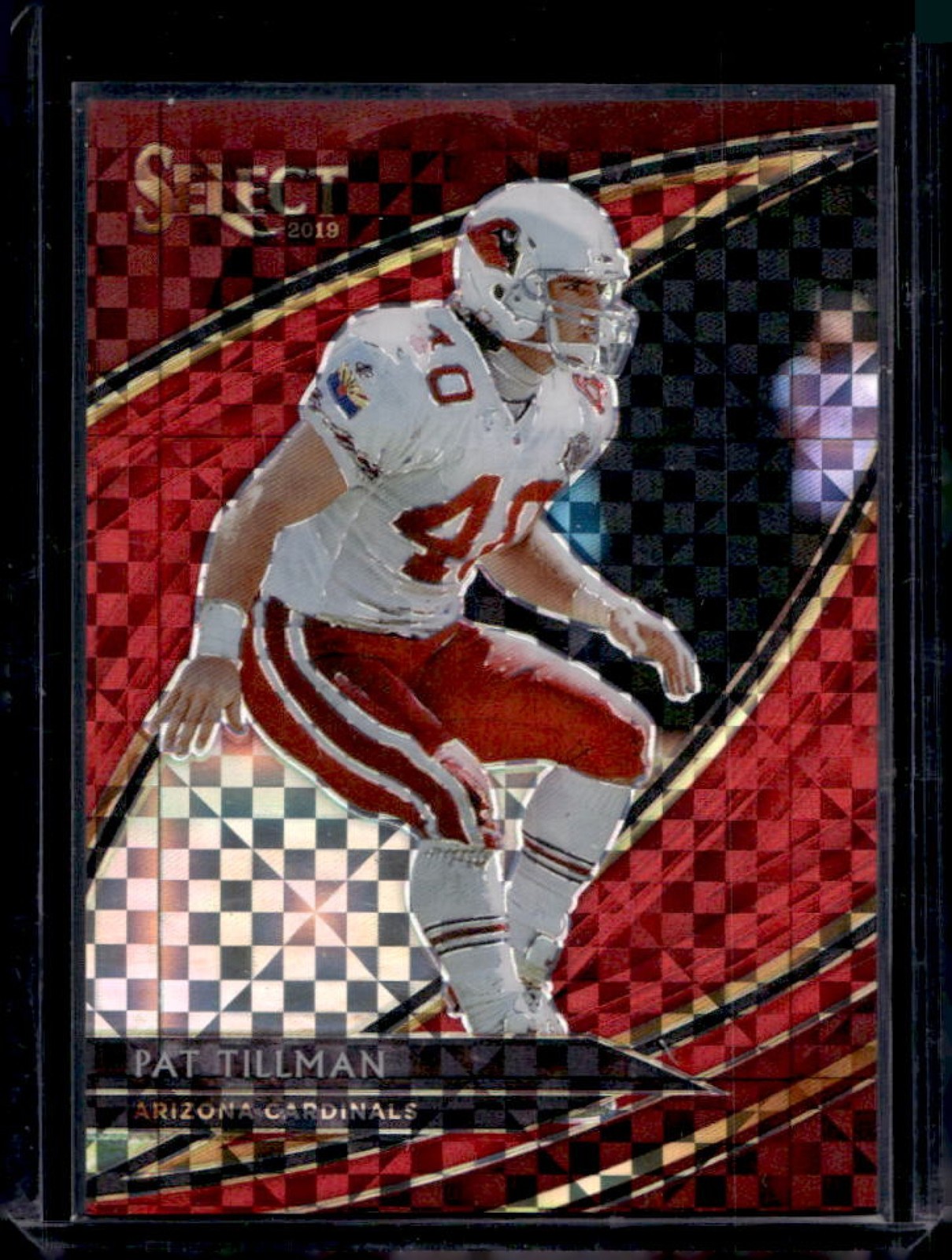 2019 Select Pat Tillman Red Prizm Field #3/49 Cardinals