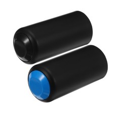 2 Pcs Mic Battery Cover Replacement Microphone Headset Screw Cap