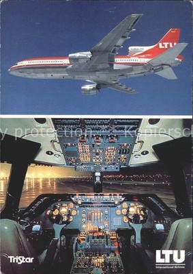 Aircraft Civil LTU TriStar L-1011-500 Cockpit 